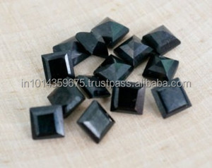 พลอยแบล็คออนิกซ์ทรงรี ประดับด้วยเพชร CZ สีดำ - Product Image 5