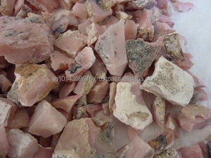 Pierre naturelle brute opale rose non coupée sans brut pour la fabrication de bijoux en pierre précieuse de couleur rose - Product Image 3