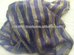 Écharpe en mousseline de soie avec Lurex, nouveau développement, - Product Image 3