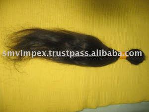 Cheveux naturels indiens remy de bonne qualité, vin du sud-indien, cheveux naturels, meilleure taille, bonne pointe épaisse - Product Image 3