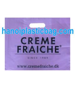 Sacs en polyéthylène découpés à la forme avec poignée en patch / Sac à poignée en patch - Product Image 3