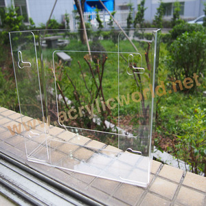 Présentoir mural, Double et Triple, à porter sur le côté, en Latex transparent, acrylique, 1 pièce - Product Image 4