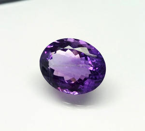 พลอยอเมทิสต์สุดสวยหินอเมทิสต์ทรงเหลี่ยมเพชรพลอยสีเข้มสำหรับทำเครื่องประดับอัญมณีราคาขายส่ง - Product Image 4