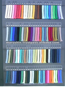 Lacets de chaussures à cordon rond durables et polyvalents pour sacs Vêtements Autres utilisations Facile à utiliser avec d'autres matériaux - Product Image 1