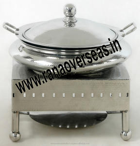 Chauffe-plat rond en acier inoxydable avec couvercle Plat de service de restauration haut de gamme Idéal pour les restaurants, les hôtels, les fêtes et les banquets - Product Image 3