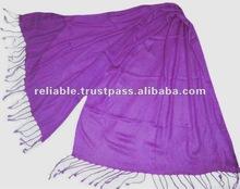 Rayo-Pash Adulte Hiver Style Uni Rayon Pashmina Châle Chapeau & Gants Ensembles Accessoire Confortable et Élégant - Product Image 2