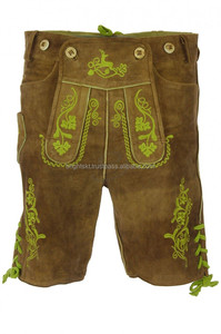 Allemand et Autrichien Oktoberfest Bavaroise de Cosplay Costume Hommes Lederhosen Short Vêtements Trachten - Product Image 6