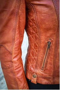 Veste en cuir élégante décontractée et semi-formelle de fournisseur chinois nouvelle mode vêtements d'extérieur respirants pour hommes et femmes - Product Image 6