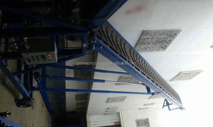 Convoyeur industriel d'empileur de sac avec la structure robuste et la capacité de charge élevée pour la manipulation continue du ciment d'engrais de grain - Product Image 2