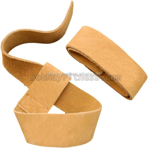 Sangles d'haltérophilie respirantes en cuir de vachette-Support de poignet de taille de couleur personnalisable - Product Image 6