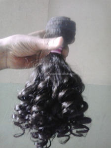 Extensiones de cabello virgen indio sin procesar, rizadas y onduladas. - Product Image 4