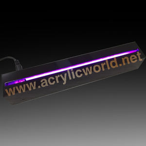 Base acrylique avec signes de couleur led RGB, 50 pièces, avec télécommande, fournitures par port USB - Product Image 2