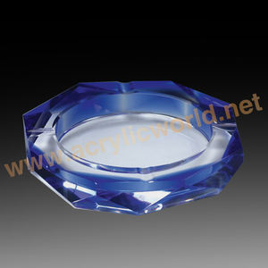 CENICERO DE CRISTAL Personalizado 109MM CENICERO DE CRISTAL DE DISEÑO DE FLFOWER REDONDO - Product Image 6