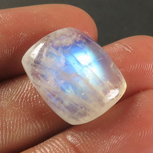 Loose Free Form Flashy Multi Shaped <b>Cushion</b> Rectangle Square Pear And Oval Latest Natural <b>Rainbow</b> Moonstone For Jewelry - Product Image 6