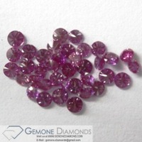 Excelente corte 100% Natural Color suelto diamantes