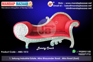 Sofás de Boda Mandap Bazaar, Decoraciones Elegantes para Tu Día Especial - Product Image 6