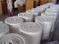 Silicate d'aluminium 1260 laine de fibre de céramique d'isolation doublé revêtement réfractaire