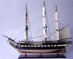 HMS — modèle de bateau en bois trinoculaire, livraison grand modèle, 1 pièce - Product Image 3