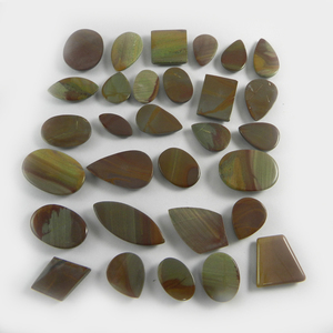 30ชิ้นธรรมชาติอเมริกันภาพแจสเปอร์100 Gms รูปแบบฟรี Cabochon สำหรับเครื่องประดับ IG0756 - Product Image 2