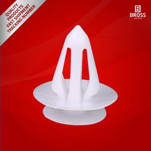 BCF1735 10 Pieces Universal Door <b>Trim</b> Panel Retainer <b>Clips</b>, White for 2345959, 90457899, 1008086 - Product Image 2