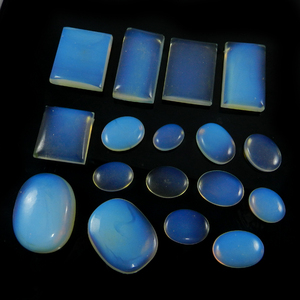 Pierres précieuses naturelles en Opalite, 17 pièces, 100 gms, forme libre, pour bijoux, IG0693 - Product Image 2