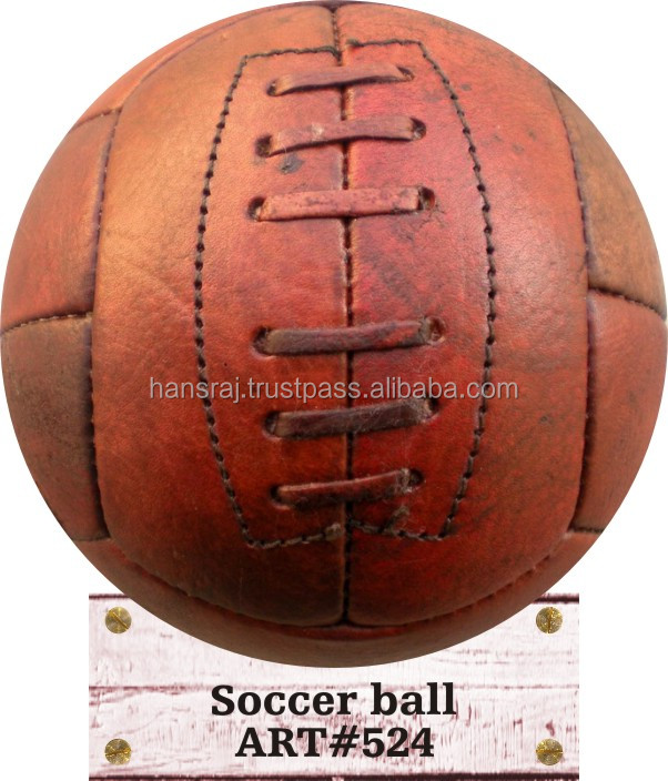 本革 サッカーボール本革製ヴィンテージサッカーボール| Alibaba.com