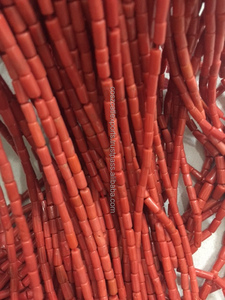 Cuentas de Coral Rojo Natural, Forma Redonda y Redonda, Tamaño de 2-6 mm, Calidad Certificada para la Fabricación de Joyas - Product Image 4