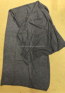 Long Plain Style Pure Cashmere Wool <b>Knitted</b> <b>Scarf</b> Winter Accessory for Muslims - Product Image 5