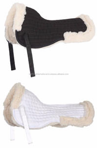 Xiaomi — tapis de selle, demi-coussin, entièrement doublé, noir/blanc, SHEMAX en peau de mouton - Product Image 3