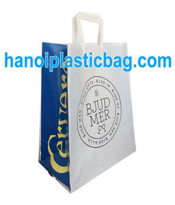 Nice Printing tri fold handle plastic bag - Product Image 3