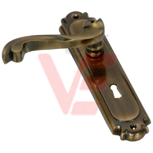 Set de verrou à bouton poussoir de couleur marron, style élégant, pour porte et tiroir, exportation depuis vortex, prix pas cher - Product Image 2