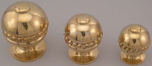 Puerta de latón moderna personalizable de OMG Industries/cajón/manija de armario perilla de madera Natural para tocador cocina armarios al aire libre - Product Image 4