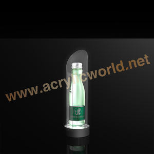 Expositor de vino acrílico personalizado, soporte de vino acrílico para tiendas de licores expositor de vino - Product Image 6