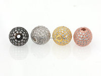 Capsules de perles micro-pavées de haute qualité en or, argent, zircon cubique, acier inoxydable, apprêts de bijoux, breloques, fabriquées par Coszcalt Exports