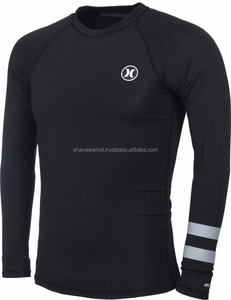 Personnalisable Polyester Rashguard High Street Casual Quick Dry Imperméable Grande Taille OEM Motif Décoration Manches Longues Courtes - Product Image 5