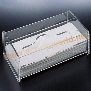 Caja de pañuelos diseño personalizado impreso acrílico cajas de pañuelos faciales caja de pañuelos/servilletero - Product Image 6