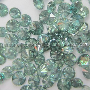 Grand diamant rond brillant, diamants de couleur naturelle, fantaisie, provenant de l'inde, 1 pièce - Product Image 2