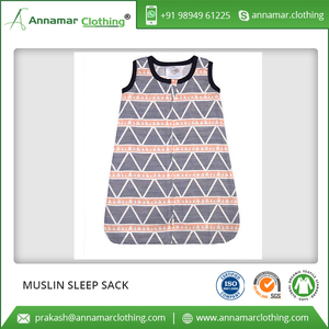 Saco de dormir de bebé de diseño personalizado fabricante India 100% saco de dormir de bebé de algodón orgánico con personalización tiene certificado - Product Image 5