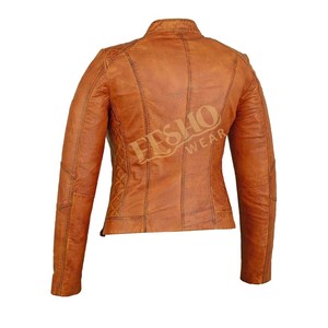 Veste en cuir élégante décontractée et semi-formelle de fournisseur chinois nouvelle mode vêtements d'extérieur respirants pour hommes et femmes - Product Image 2