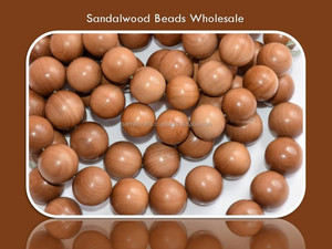 Ornements en bois/ornement en bois sculpté/perles de bois de santal - Product Image 3