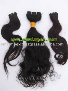 Extensión de cabello humano ondulado, pelo virgen sin procesar, Temple - Product Image 3