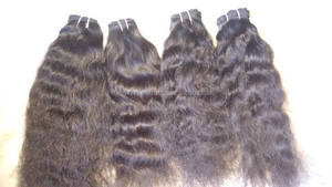 Cuticule aligné cheveux non transformés vague de corps indien vierge cheveux armure 3 pièces 20 pouces 100% extensions de cheveux indiens - Product Image 4