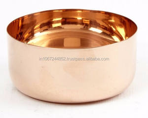 <b>Copper</b> Christmas <b>Candle</b> <b>Holder</b> Bowl for Home Decoration for Wax <b>Candles</b> - Product Image 1