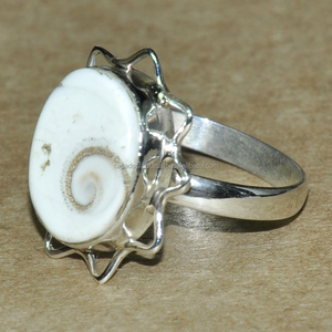 Anillo de ojo de Shiva, anillo de Plata de Ley 925, anillo de fiesta de boda, anillo de compromiso, anillo de moda para unisex. Fabricado por CDP - Product Image 2