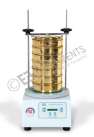 Agitateur de tamis électronique EIE 1807(B) avec minuterie numérique programmable 0-99 min, mouvement oscillant, capacité 7 tamis, moteur AC 1/4 CV