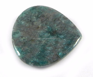 Cabujón de Apatita Neón Natural de 4.89 gms en Forma de Corazón de 24mm, Gema para Joyería IG0535 - Product Image 2