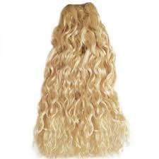 Cheveux humains indiens blonds vierges Remy Extensions de qualité de cheveux 10-40 pouces Machine Double trame pour le tissage de cheveux - Product Image 2