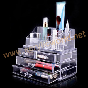 Soporte de exhibición de botella de perfume de acrílico personalizado Mostrador de exhibición de cosméticos cuidado de la piel Pantalla de suero muestra de botella de perfume cosmético - Product Image 5