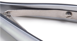 Ensemble de coupe-ongles professionnel NGHIA OMI AB-202, acier inoxydable de haute qualité, plaqué gris, double ressort, mâchoire complète, manucure, pédicure - Product Image 3