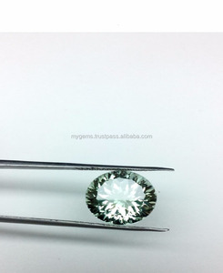 Corte cóncavo de amatista verde hidrotermal al por mayor - Product Image 1